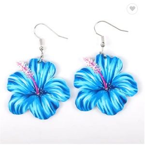 Flower Earrings (flat)